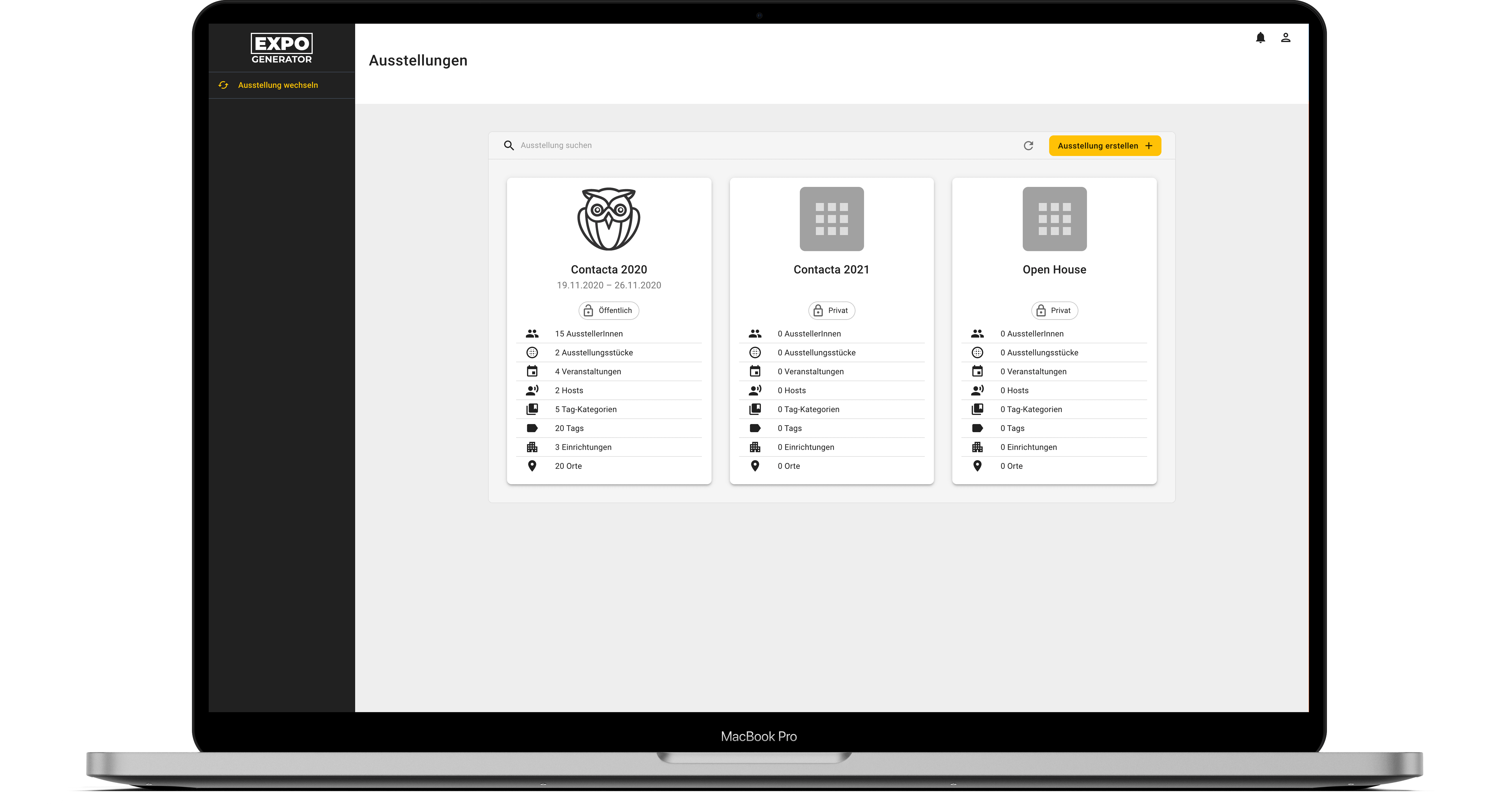 Expo Generator Desktop App